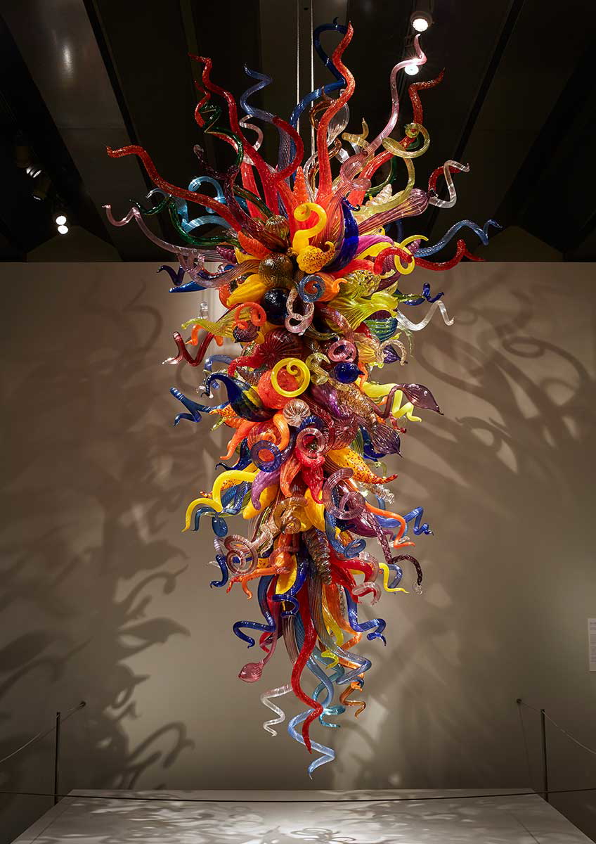 glass art chihuly gibson sculpture