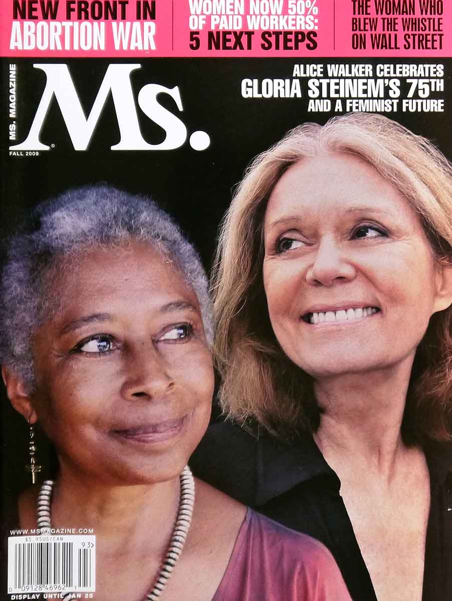 gloria steinem ms magazine cover fall 2009