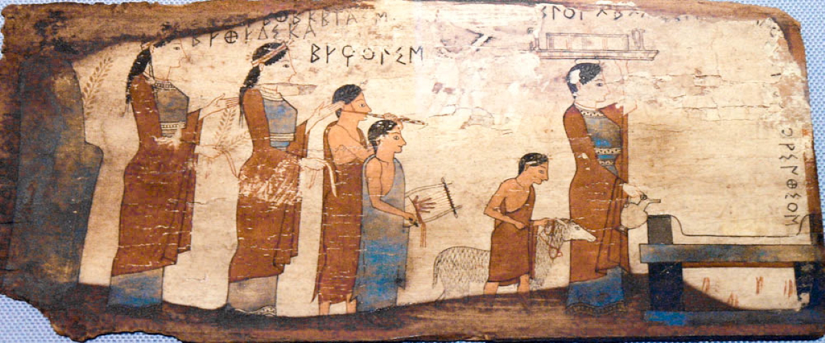 greek religion animal sacrifice corinth