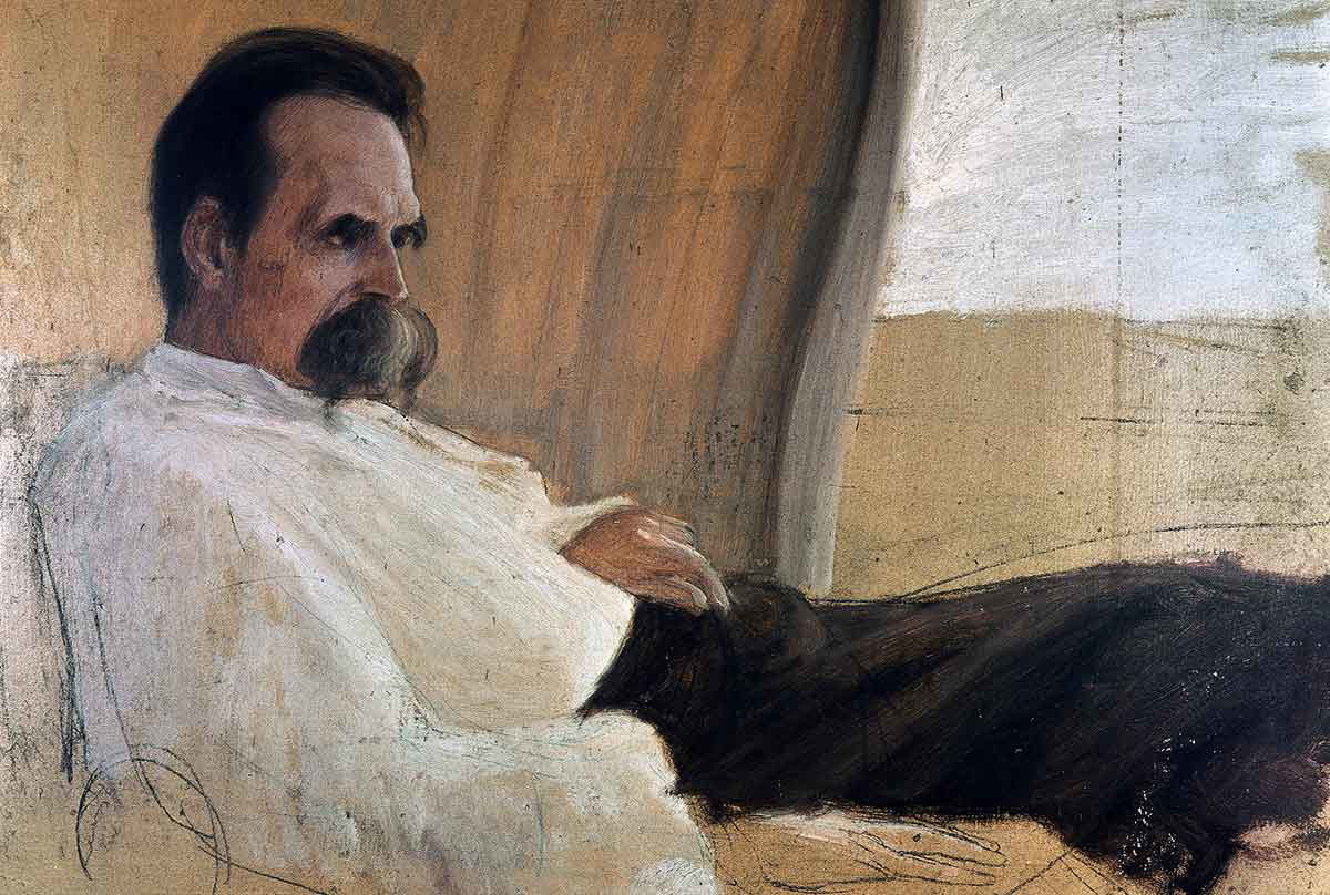 hans olde friedrich nietzsche painting
