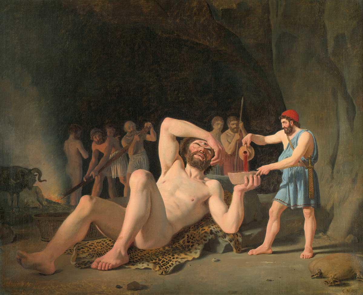 hansen odysseus polyphemus painting