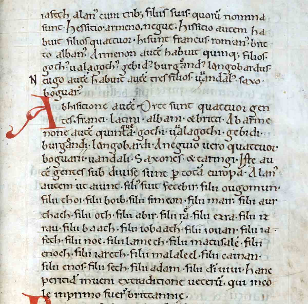 historia brittonum tablet nations 177r brutus