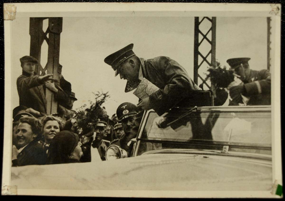 hitler crosses into austria