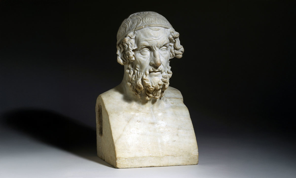 homer bust roman copy