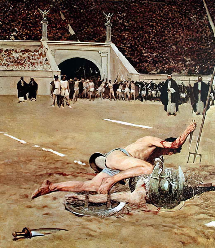 howard pyle roman gladiators