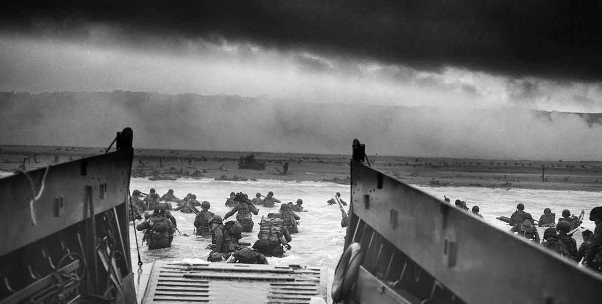 into the jaws of death d day photo