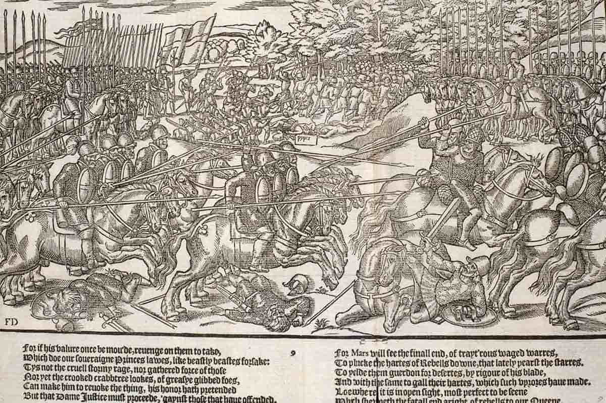 irish english battle engraving
