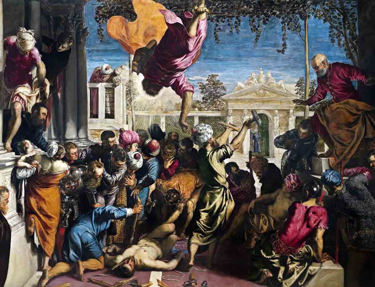 jacopo tintoretto miracle of slave painting