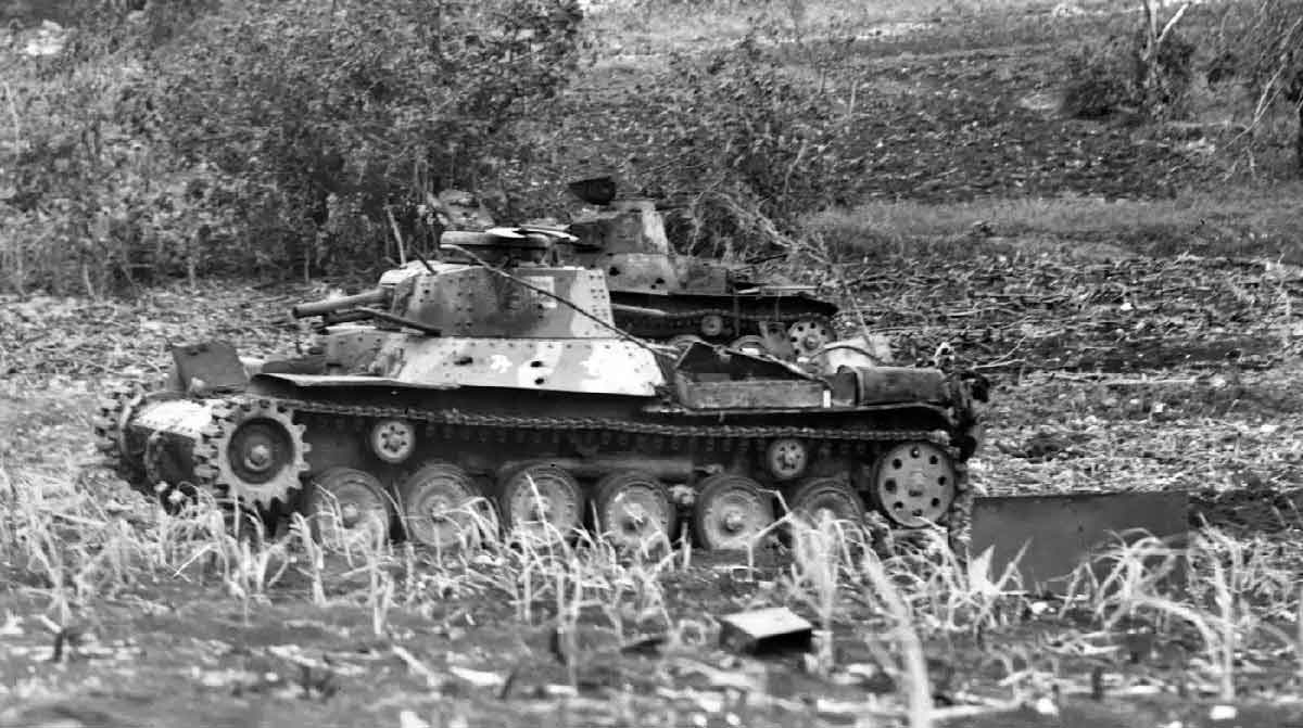 japanese tanks saipan