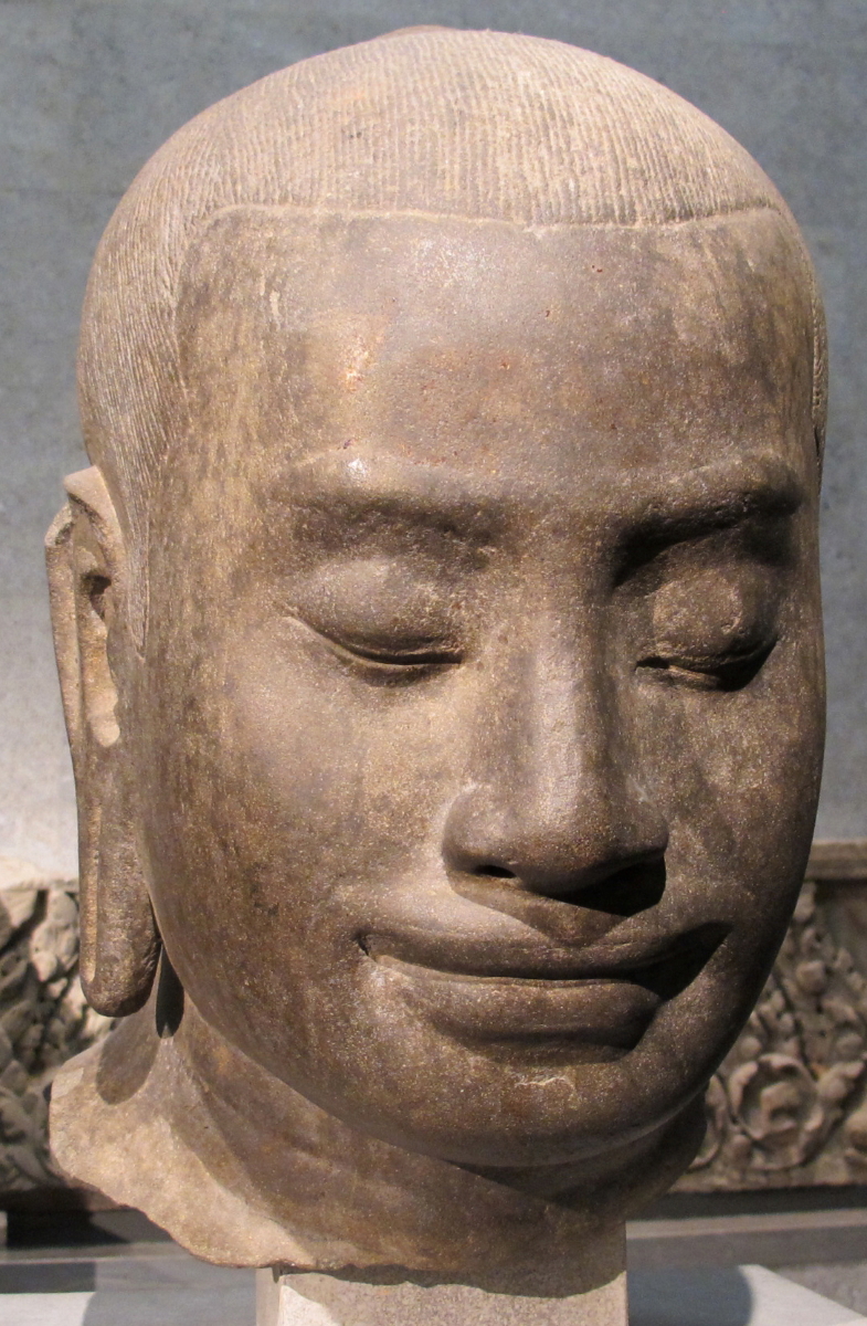 jayavarman VII head sculpture
