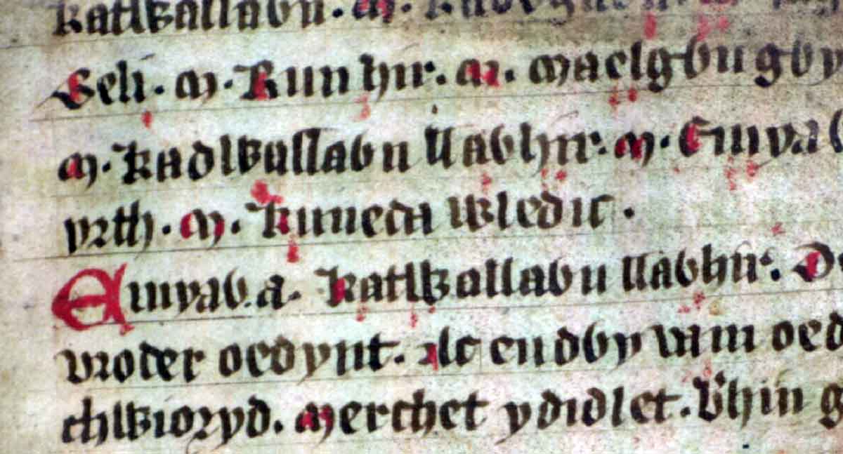 jesus college ms 20 genealogies cunedda wledig