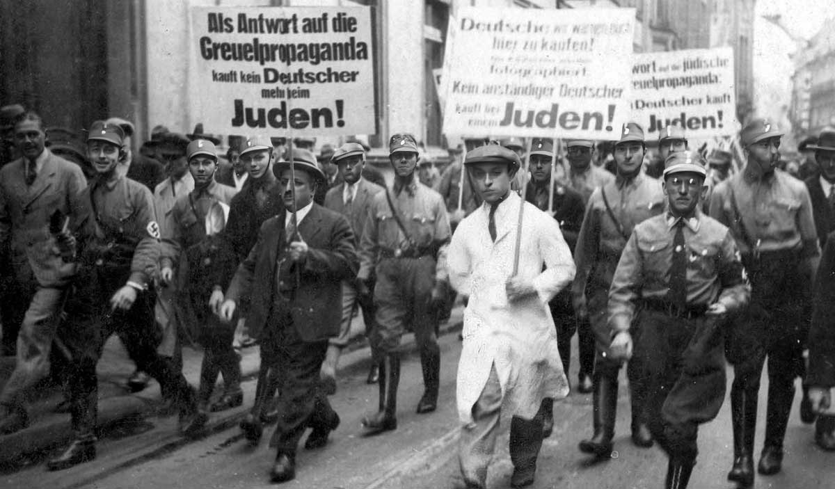 jewish shops boycot photo