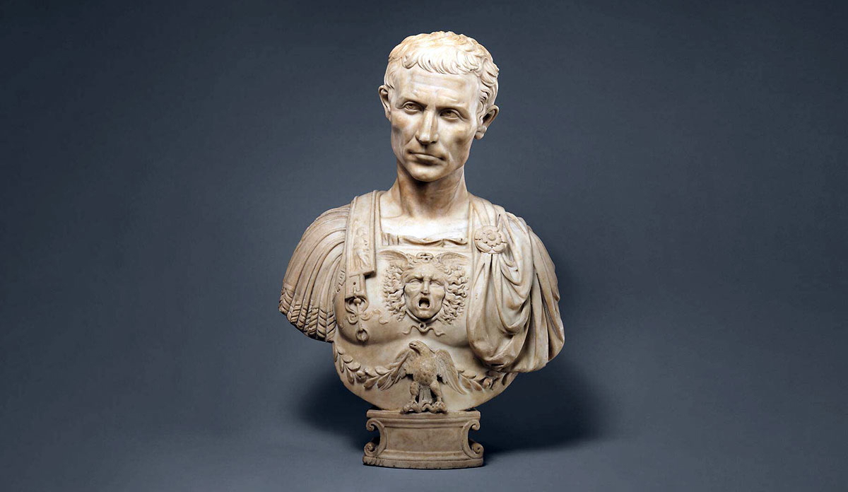 julius caesar bust