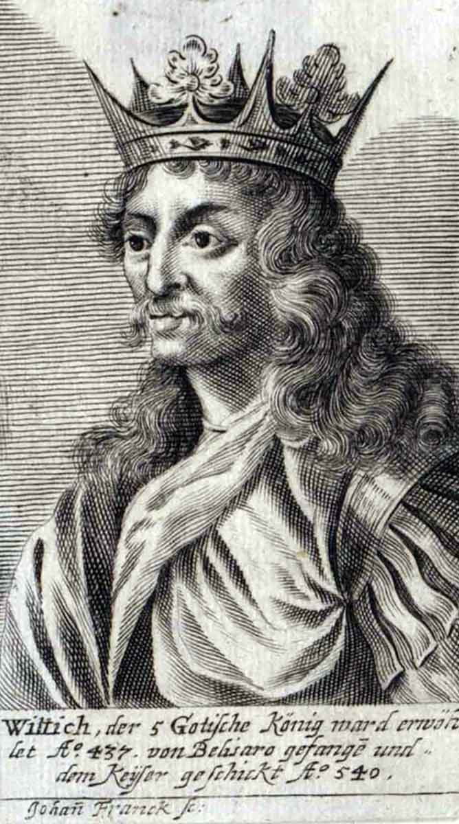 king vitigis ostrogoths
