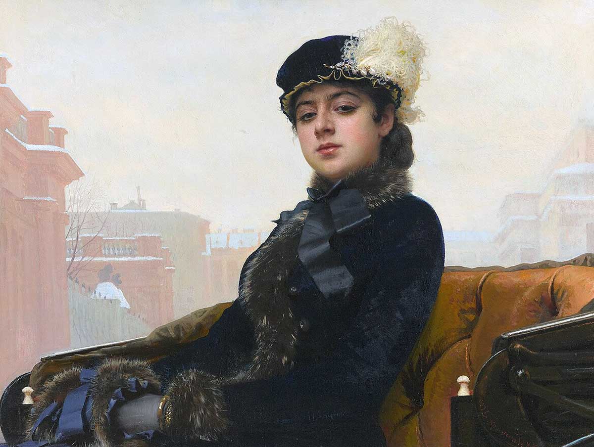 kramskoi woman painting
