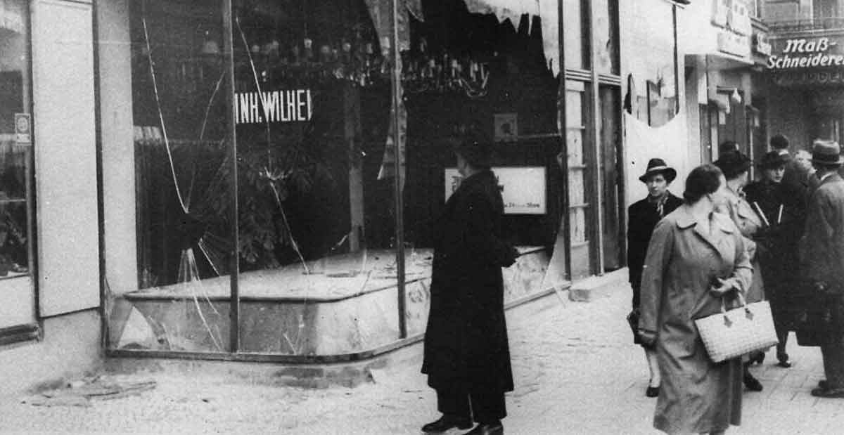 kristallnacht damage 1938 photo