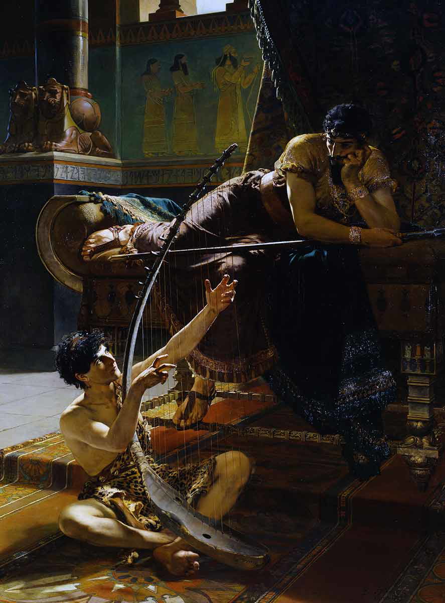 kronberg david and saul painting