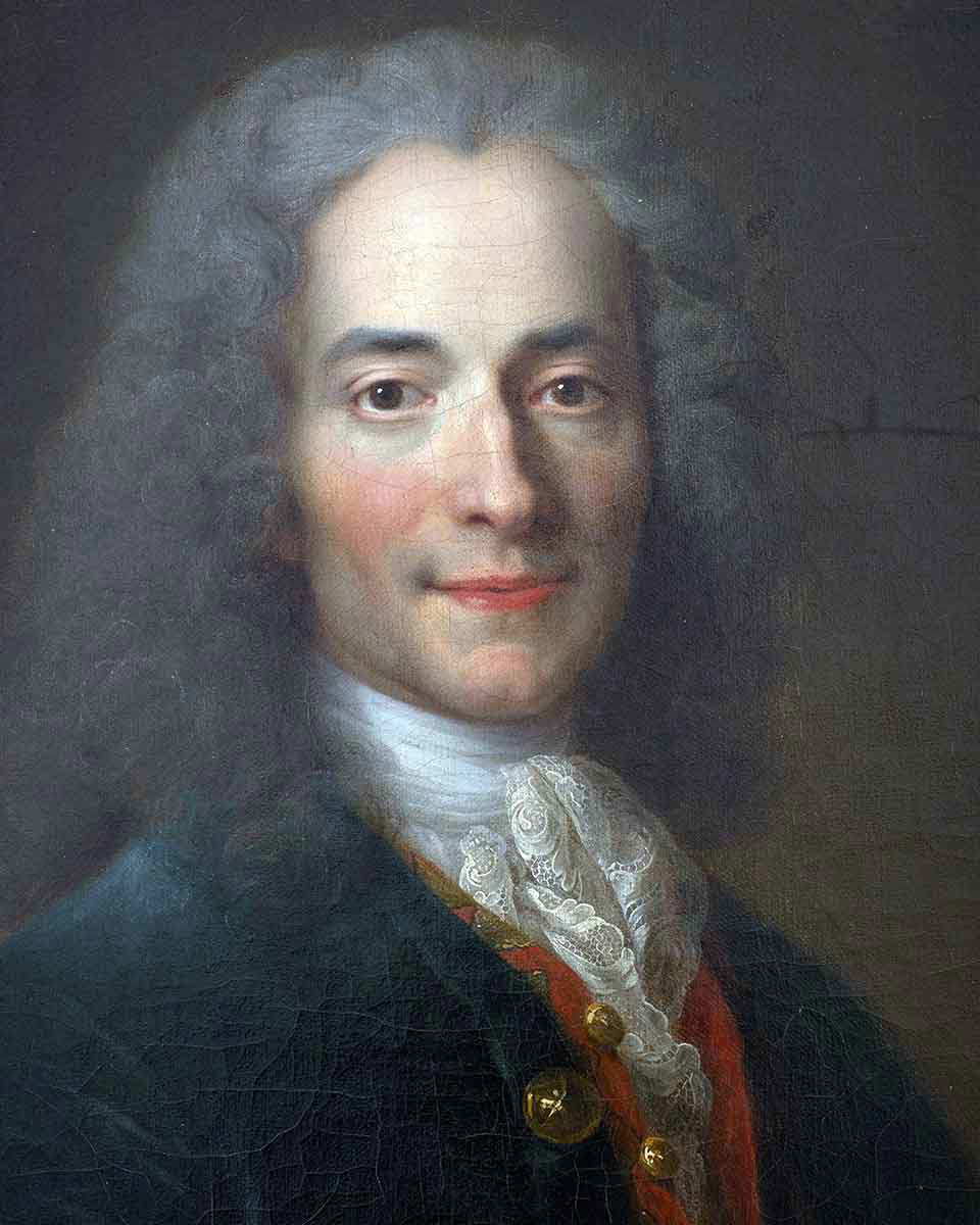 largilliere portrait voltaire painting