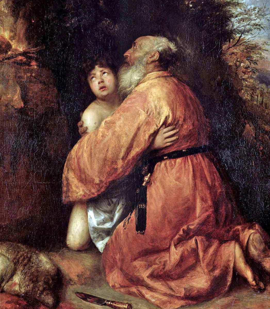 lievens the sacrifice of isaac painting