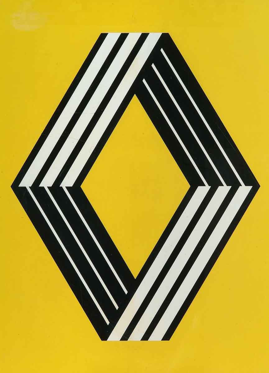 logo renault vasarely 1972