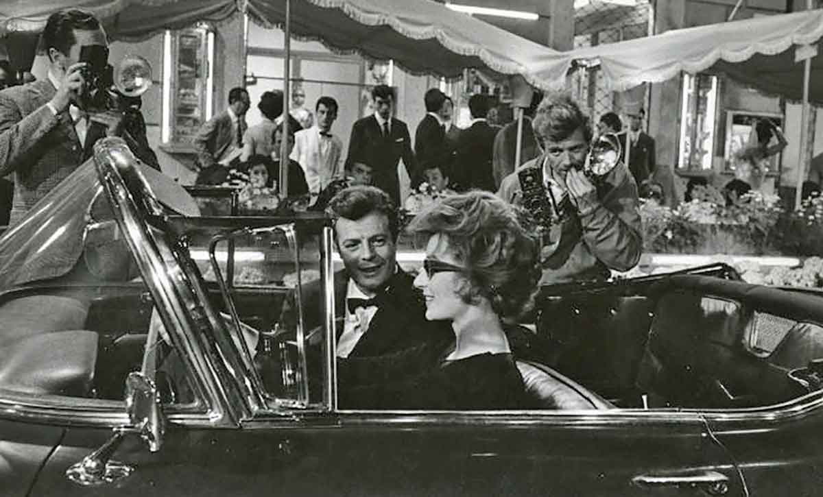 maddalena marcello car via veneto fellini