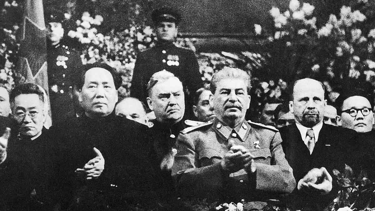 mao zedong stalin 1949