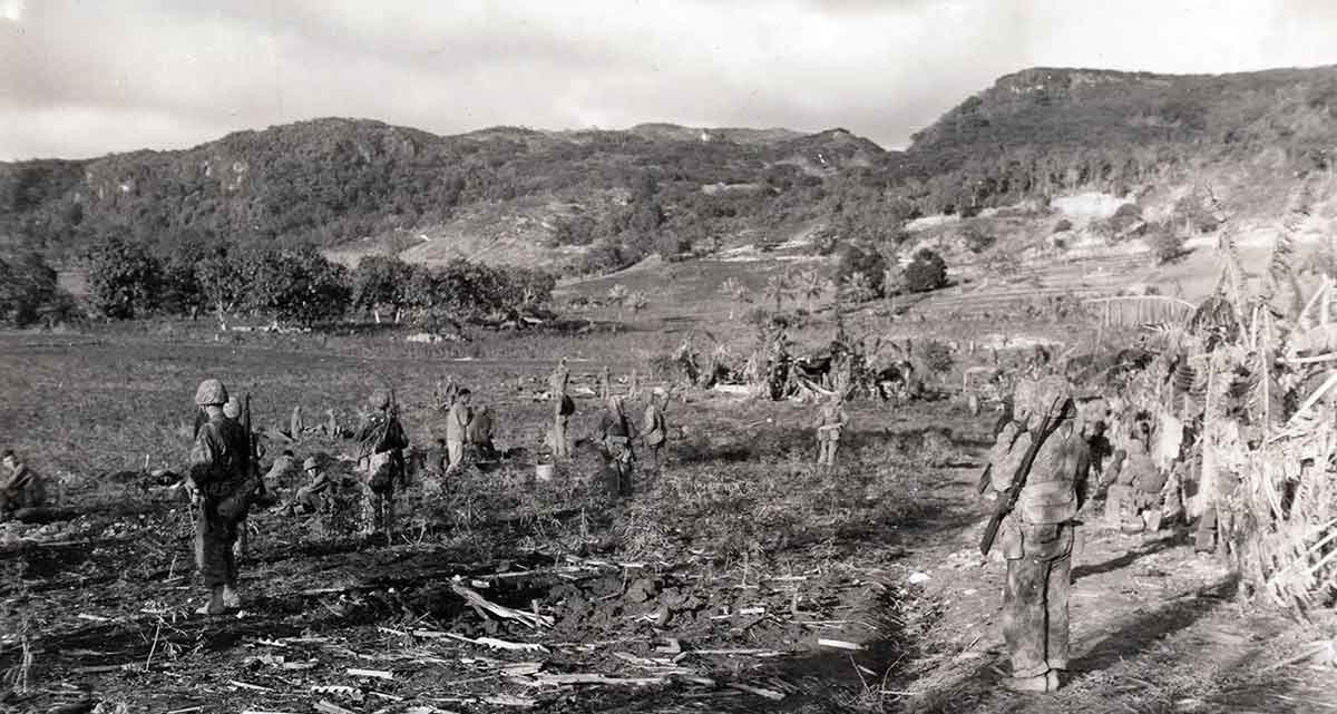 marines mt tapochau saipan