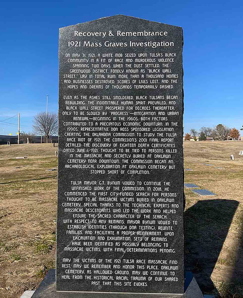 memorial tulsa massacre