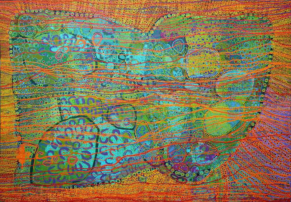 mijili gibson painting