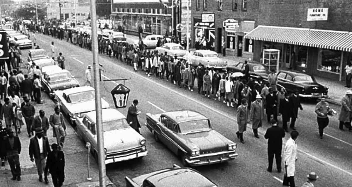 montgomery bus boycott photo