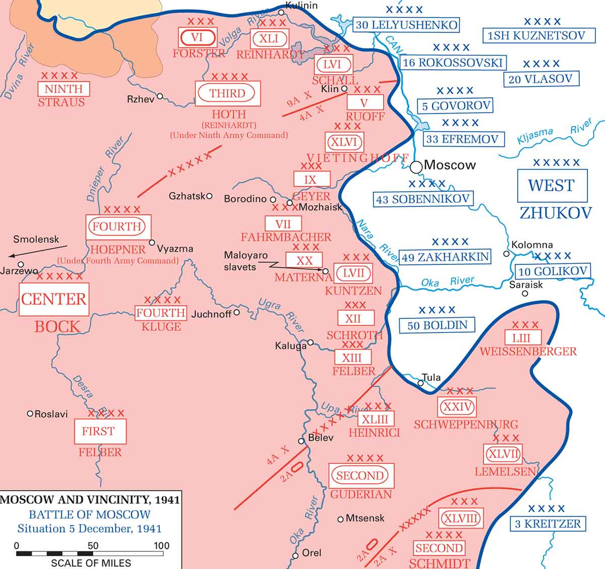 moscow vicinity map