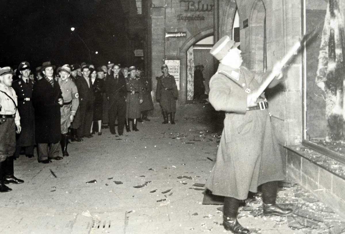 nazi officers vandalize jewish properties photo conv