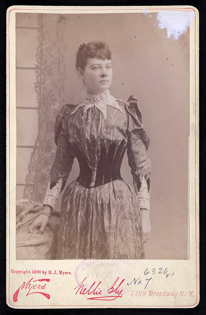 nellie bly portrait standing