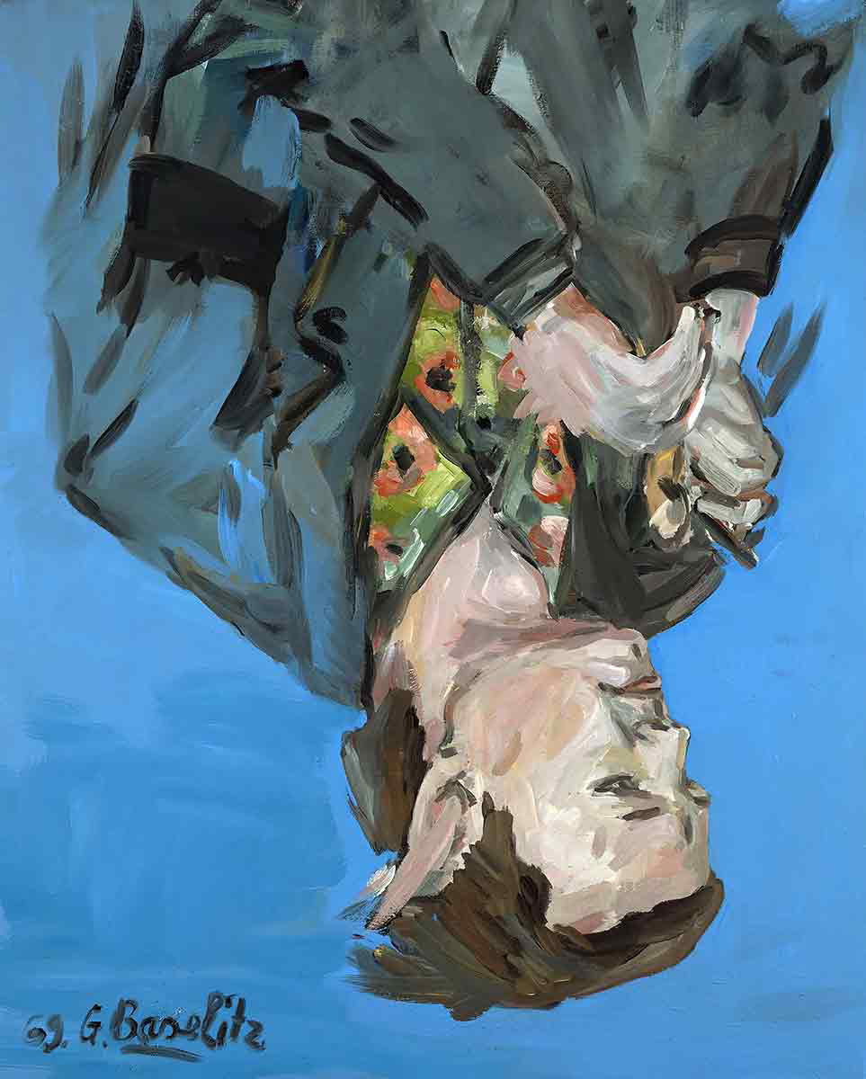 neo expressionism baselitz portrait painting