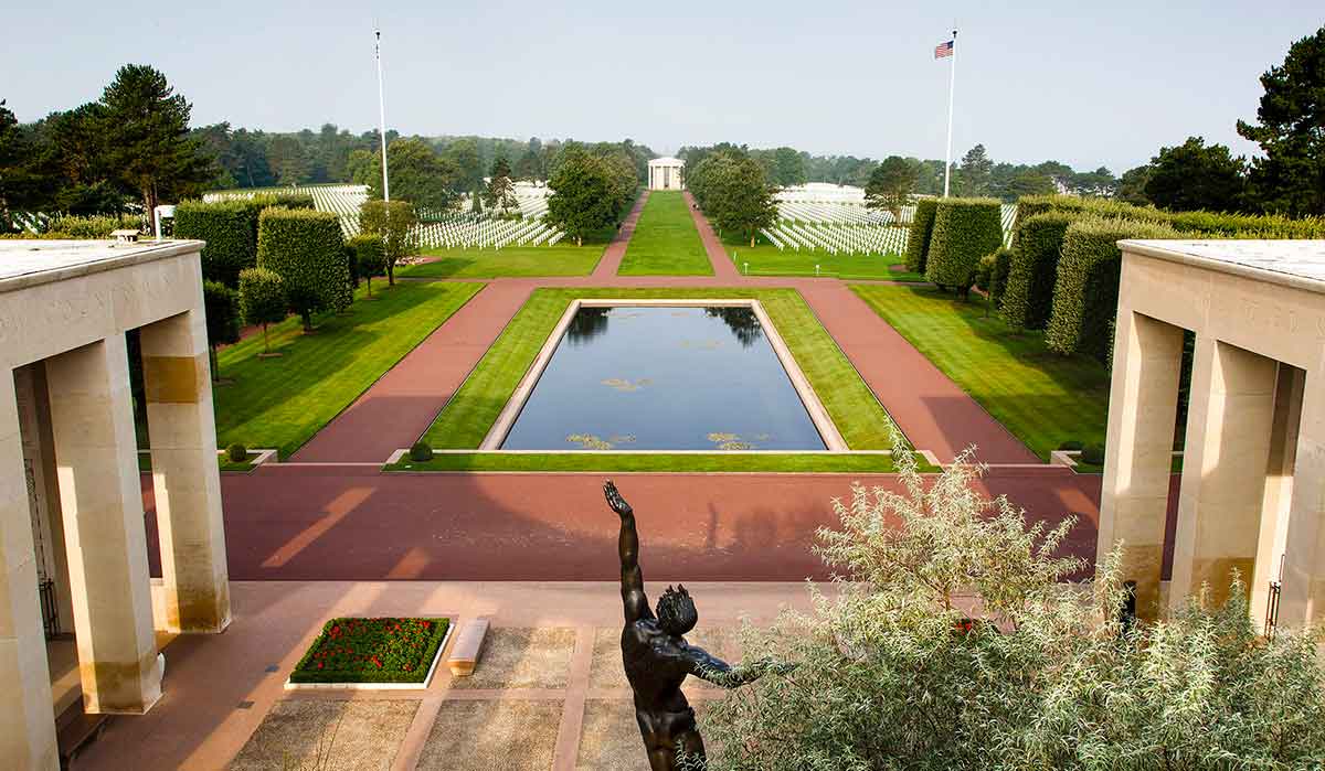 normandy american cemetery