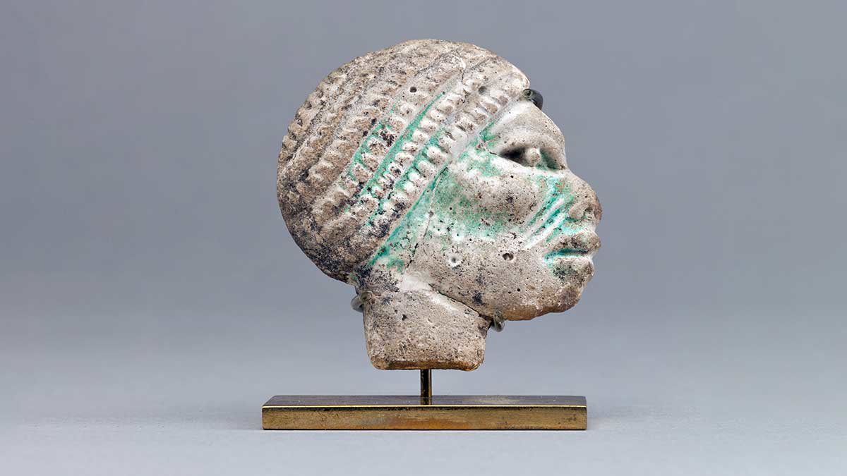 nubian inlay head