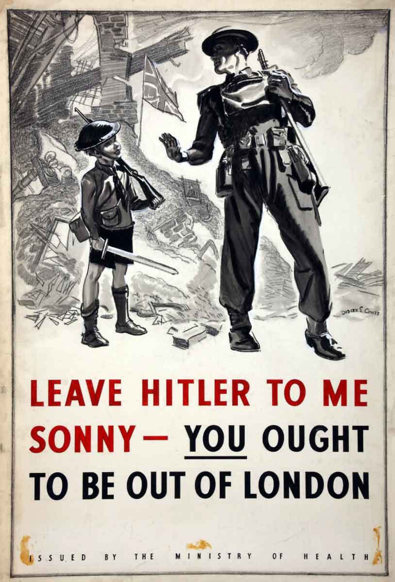 official evacuation poster