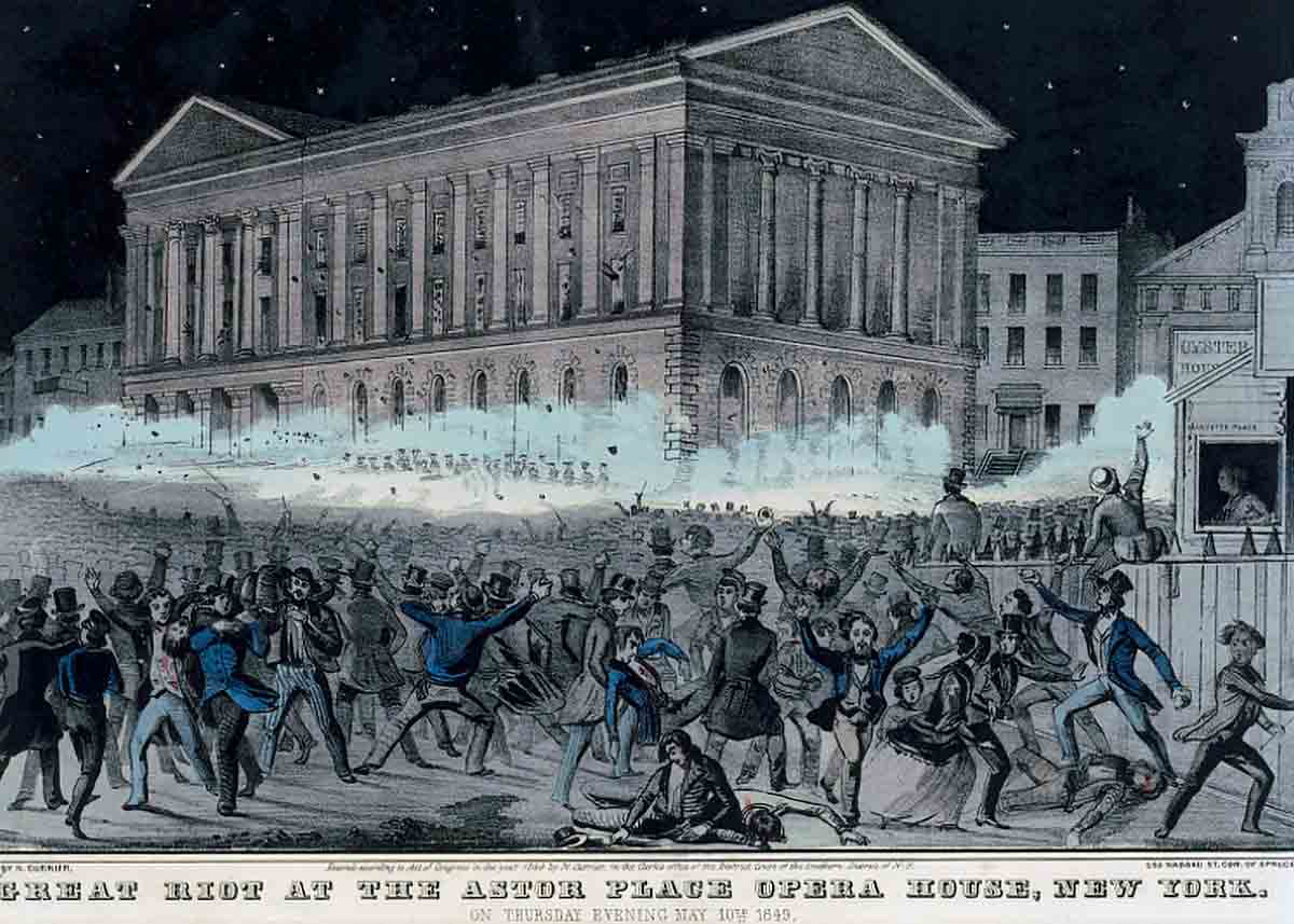 opera house riot print