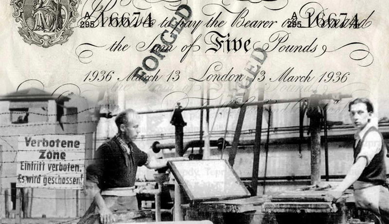 operation bernhard nazi plot britains economy