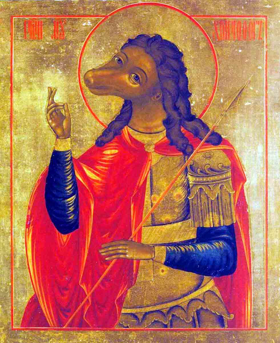 orthodox icon christopher painting