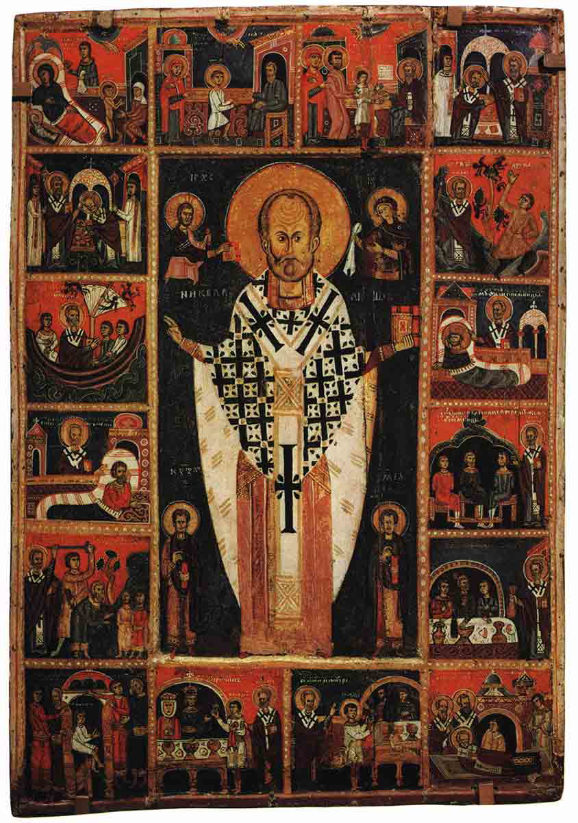 orthodox icon nicholas painting