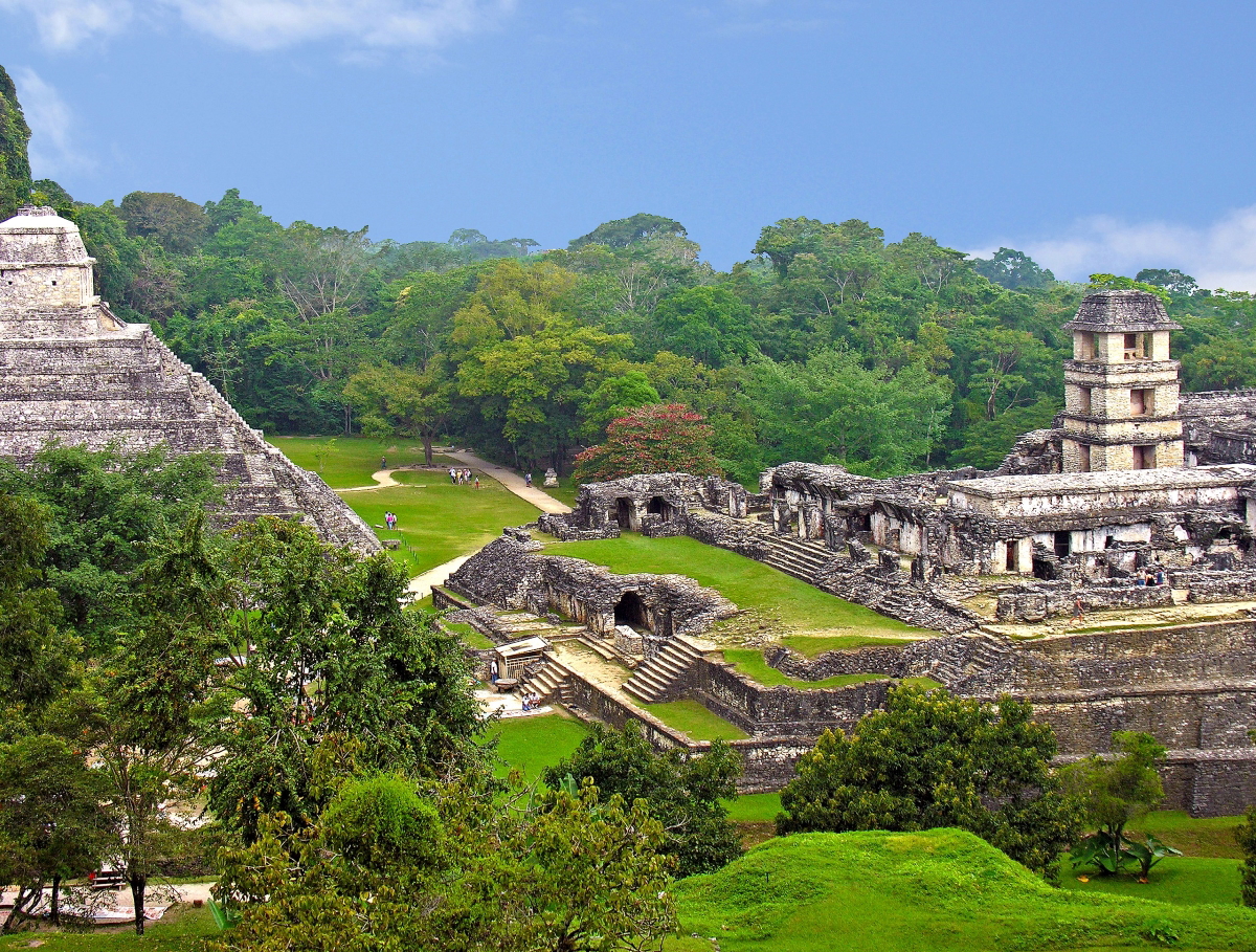 palenque maya ruins