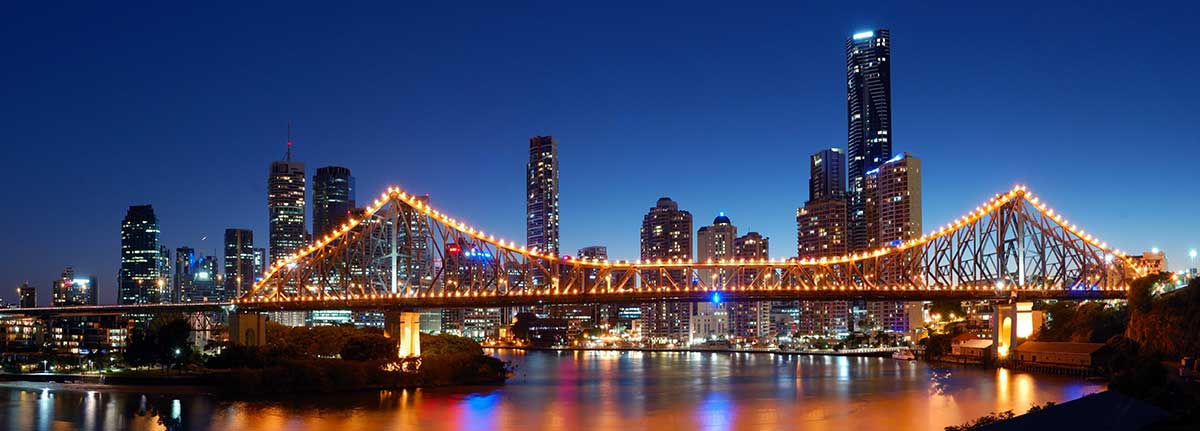 panorama of brisbane