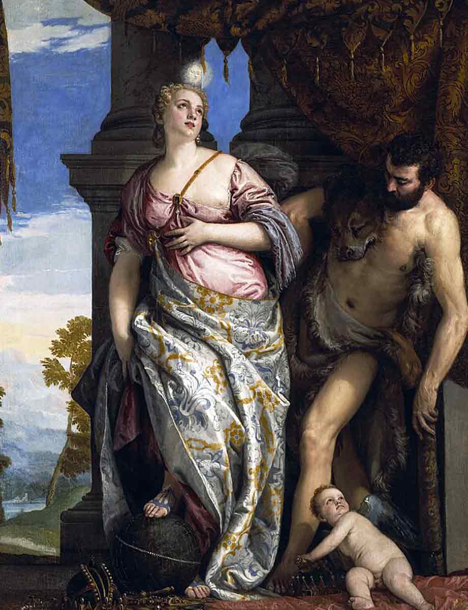 paolo veronese allegory of wisdom painting