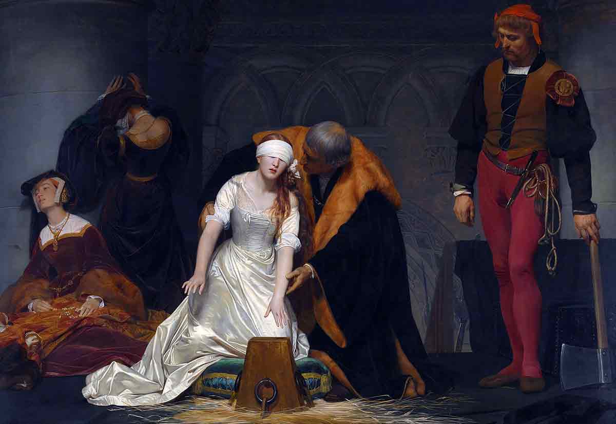 paul delaroche execution of lady jane painting