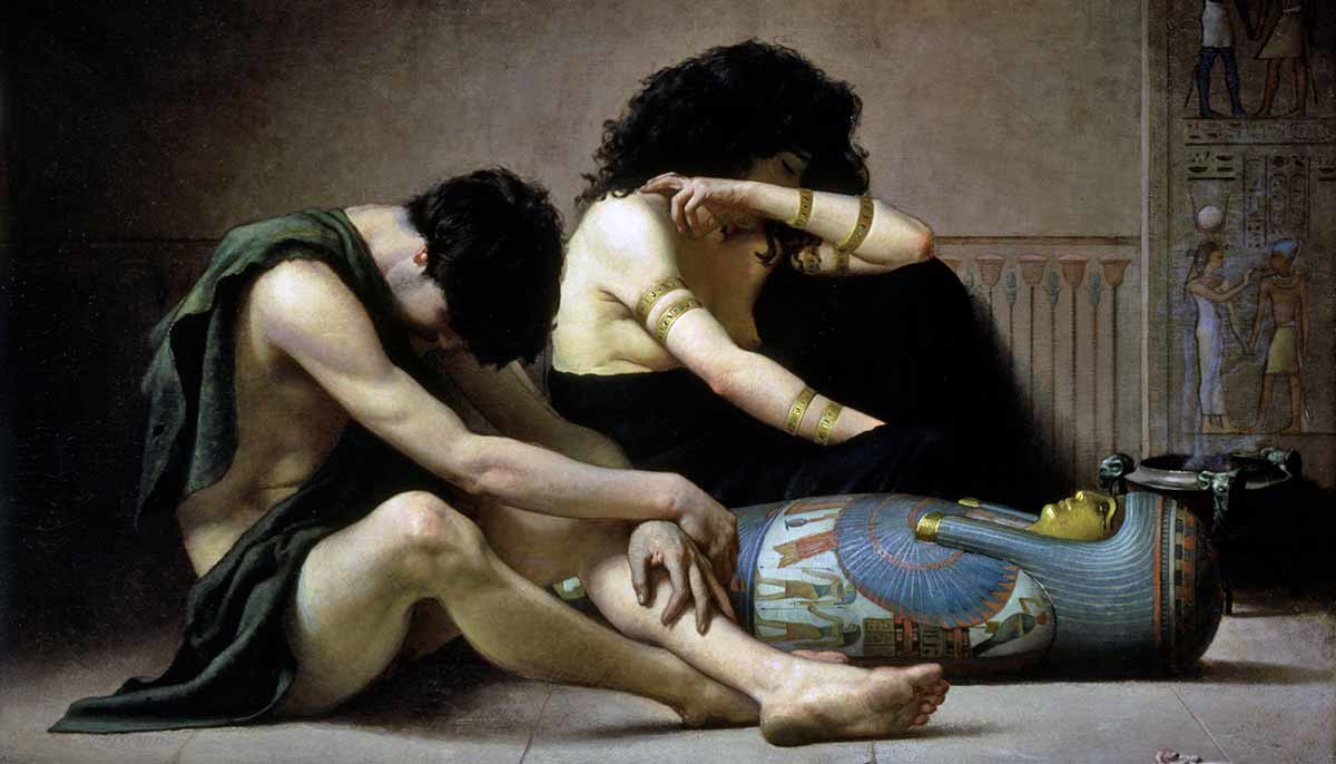 pearce lamentations over the death of the first born of egypt painting