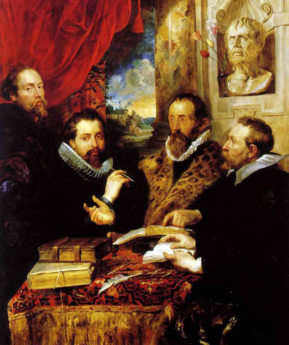 peter paul rubens four philosophers painting