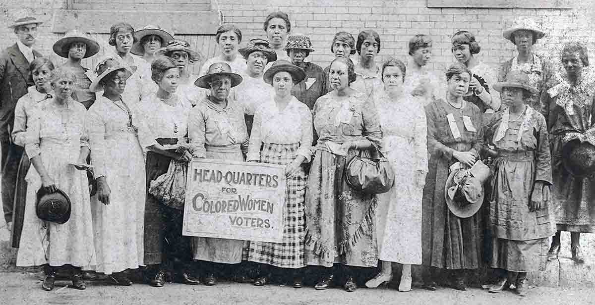 photograph black suffragists