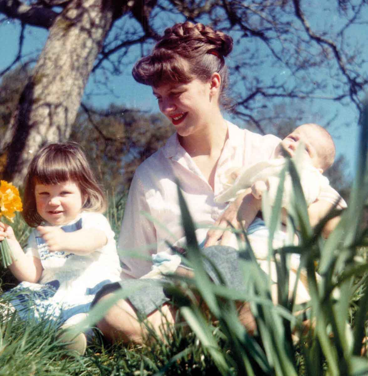 plath children outdoors