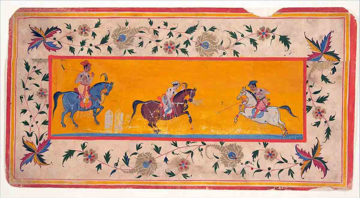 polo players manuscript
